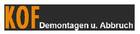 KOF Demontagen und Abbruch